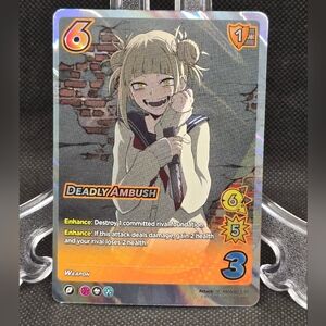 My Hero Academia Deadly Ambush UNIVERSUS Foil Card 3/18